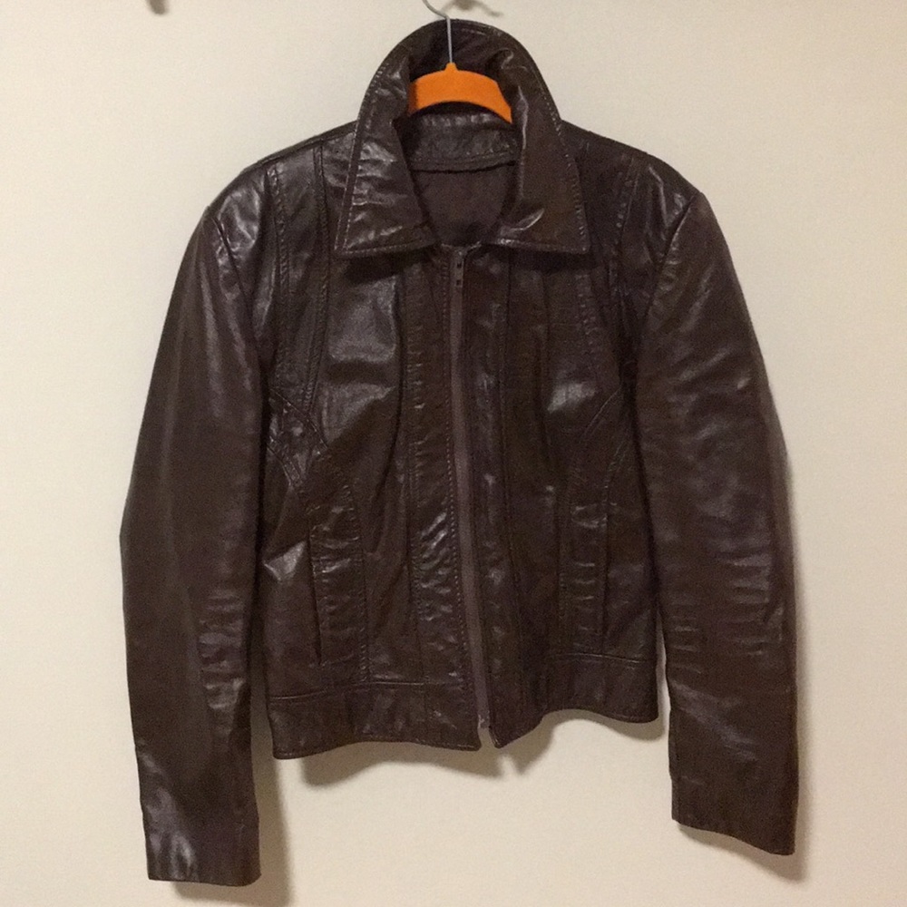 Vintage women’s leather jacket